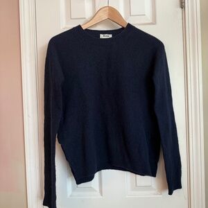 Acne Studios navy wood sweater